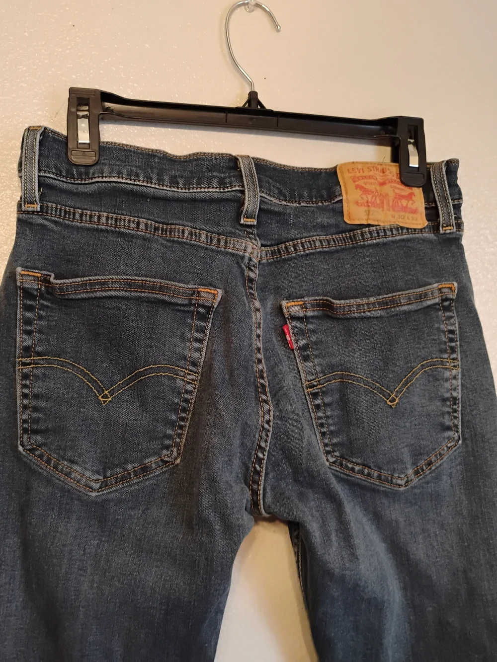 Levi’s 512 Men’s Jeans 30x32 Slim Taper Stretch Blue Denim Medium Wash